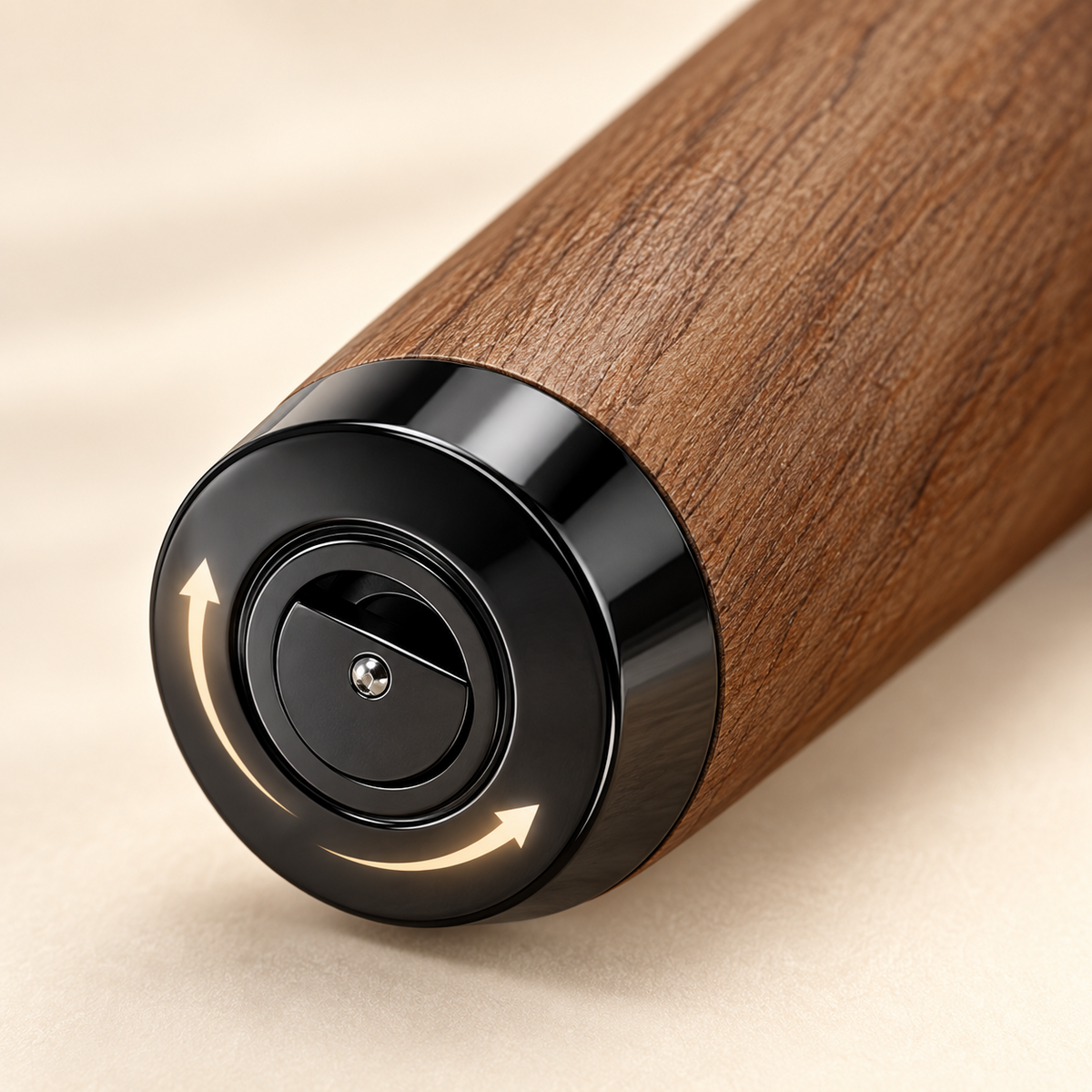 Close-up of ARAM adjustable airflow control.